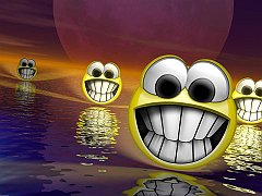 Cool - 3D Effects Wallpapers Grinnight VERY DIFFERENT - Wallpaper 1600x1200
